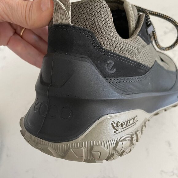 Ecco Ult-Trn Denmark SREDEBRO Waterproof Michelin Sneakers Green Black Sz 41 - Picture 7 of 16